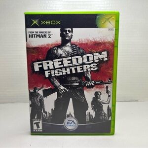 Freedom Fighters Xbox 2003 CIB With Manual *Read Description*